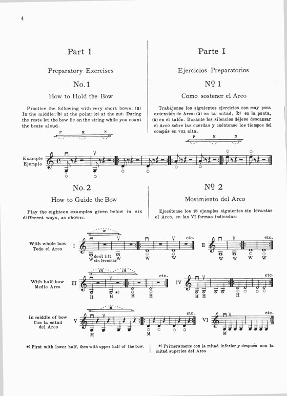 Ševčík School of Bowing Technic for Violin Op. 2, Part 1