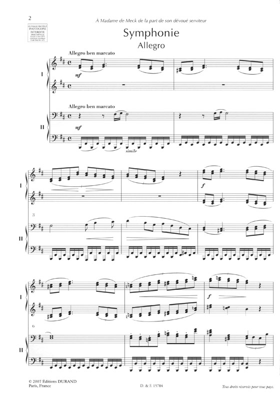 Claude Debussy Œuvres pour Piano à 4 Mains Volume Ⅰ Claude Debussy Œuvres pour Piano à 4 Mains Volume Ⅰ