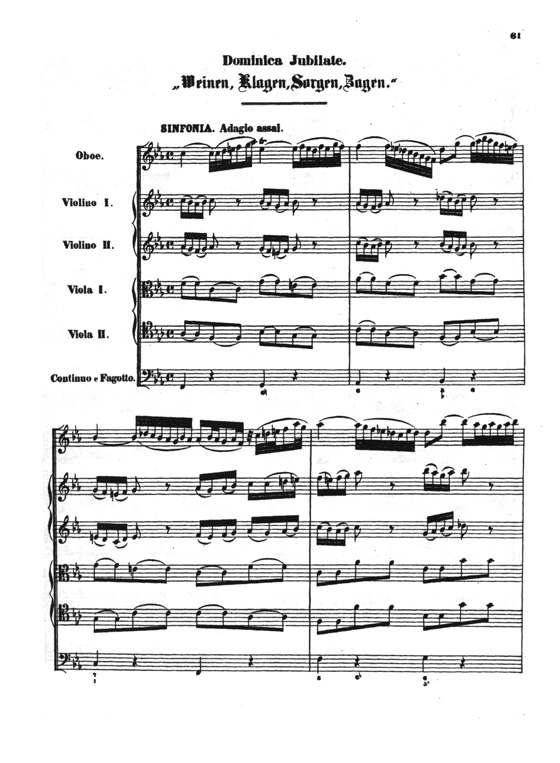 Bach【Cantatas No. 12-15】Volume Ⅳ , Miniature Score