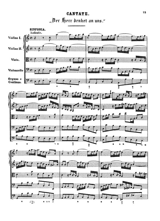 Bach【Cantatas Nos. 196,197,197a】Volume Ⅳ, Miniature Score