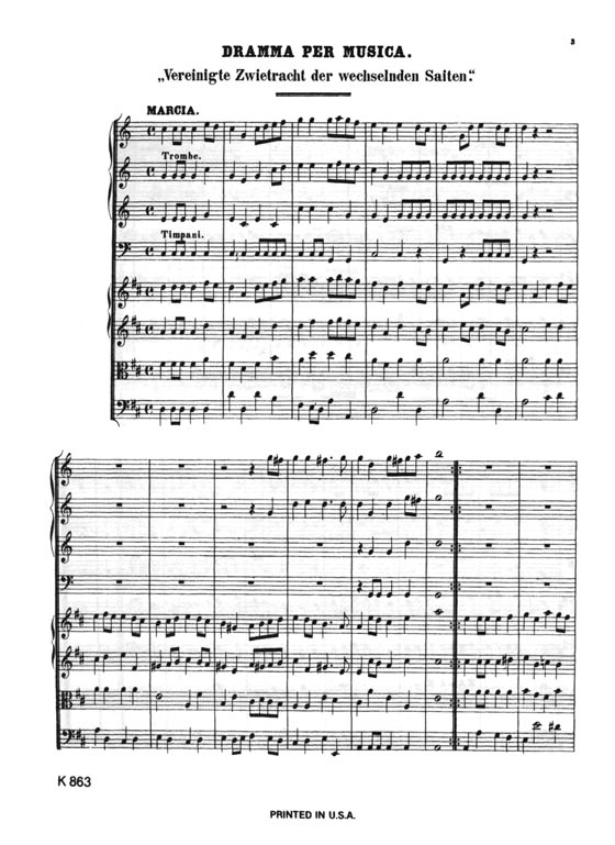 Bach【Cantatas Nos. 207-208】Volume LXⅨ , Miniature Score