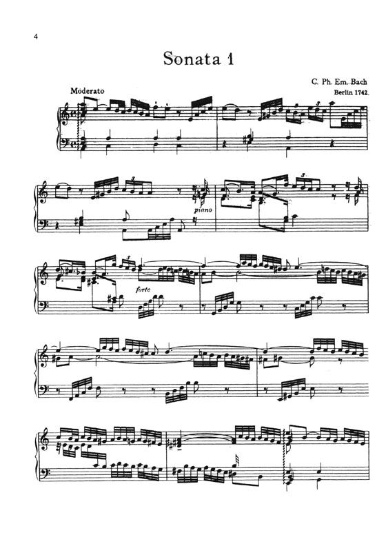 C. P. E. Bach Württemberg Sonatas Complete for Piano