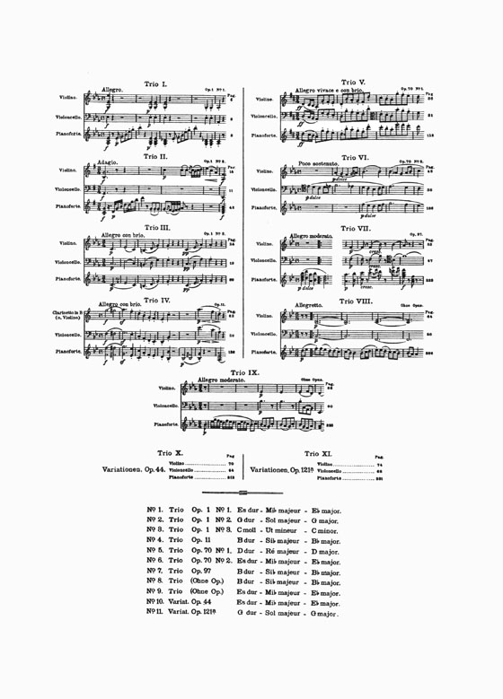 Beethoven Trio No. 5 in D Major Opus 70, No. 1 for Piano , Violin and Cello Beethoven Trio No. 5 in D Major Opus 70, No. 1 for Piano , Violin and Cello