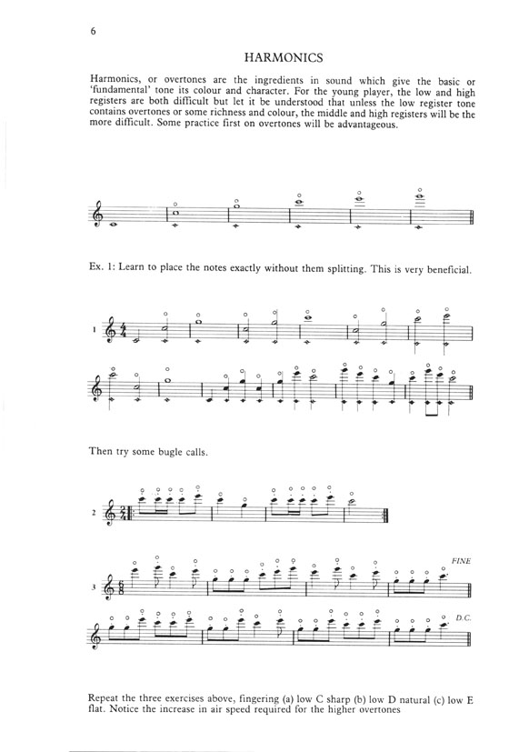 A Trevor Wye Practice Book for the Flute Volume 1 Tone