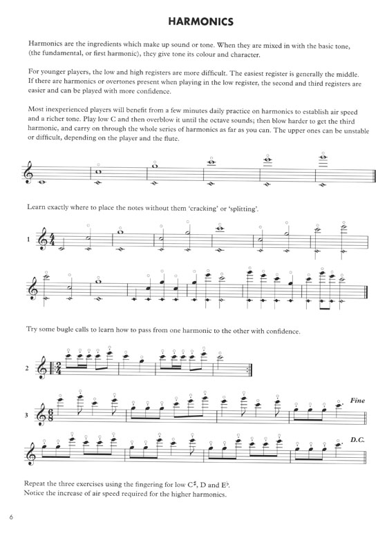 Trevor Wye Practice Book for the Flute 1 Tone