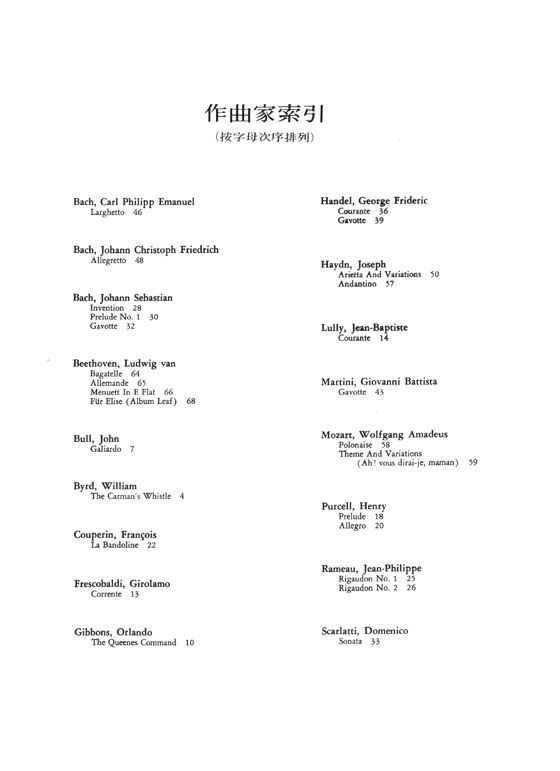 白德-貝多芬 中級 白德-貝多芬 中級