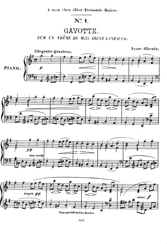 Isaac Albeniz Piezas Caracteristicas Para Piano