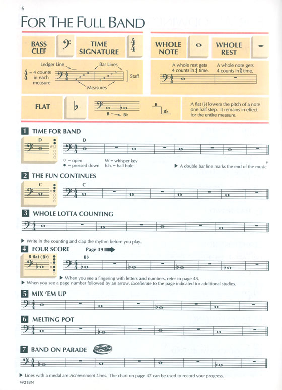 Standard of Excellence【Book 1】 Bassoon