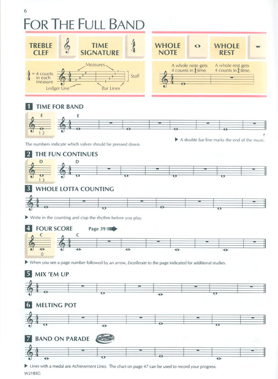 Standard of Excellence【Book 1】 B♭ Tuba T.C.