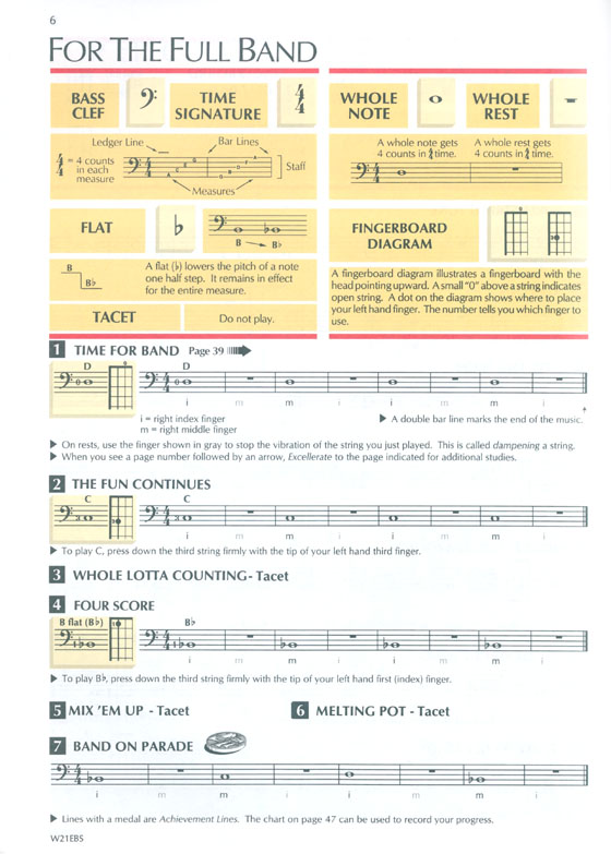 Standard of Excellence【Book 1】Electric Bass