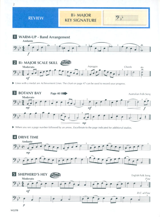 Standard of Excellence【Book 2】 Trombone