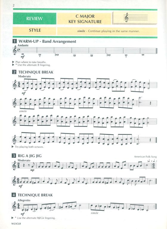 Standard of Excellence【Book 3】B♭ Bass Clarinet