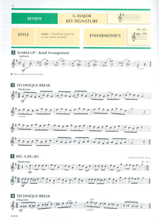 Standard of Excellence【Book 3】 E♭ Horn